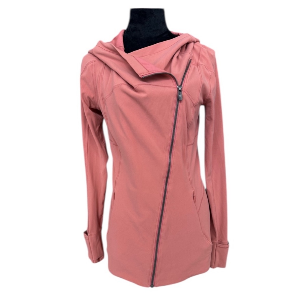 Every Journey Hoodie Coral Salmon Pink Sz 10 - Picture 4 of 16